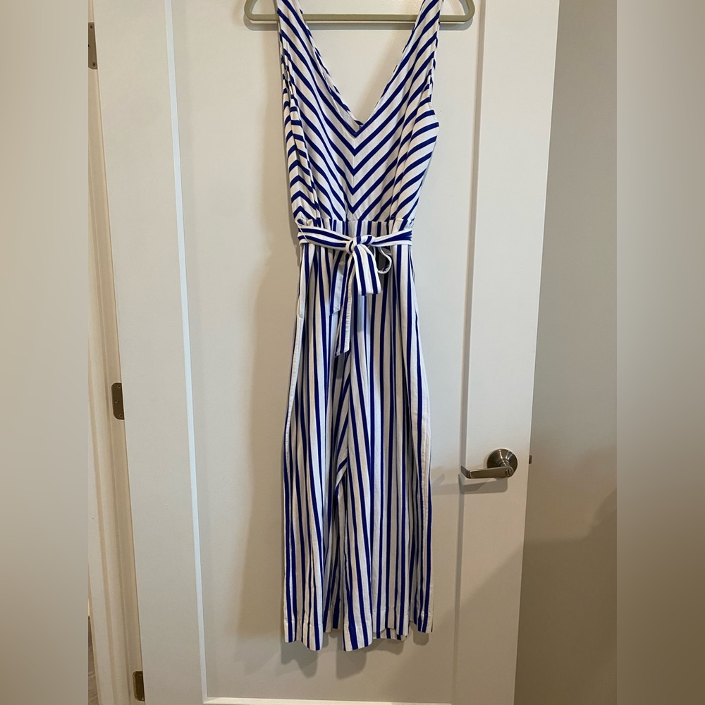J.Crew V-Neck Wide Leg Jumpsuit